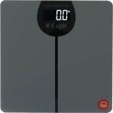 Eagle Weight Machine for Body Weight Capacity 200 kg, 6mm Tempered Glass, Grey, EEP1006A Weighing Scale