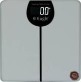 Eagle Weight Machine for Body Weight Capacity 200 kg, 6mmTempered Glass, Silver, EEP1006A Weighing Scale