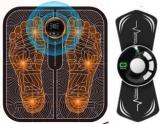 Ervy Foot Massager, USB Rechargeable With 8 Modes 19 Intensities LCD Screen Foot Massager, USB Rechargeable With 8 Modes 19 Intensities LCD Screen Massager