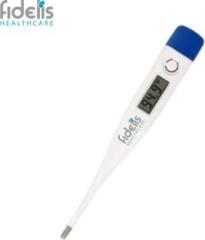 Fidelis Healthcare Digital Thermometer DTM05 One Touch Operation, Fever Temperature for Kids and Adult | 1 Year Warranty Thermometer