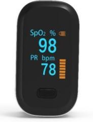 Firstmed Plus Oximeter Fully Black YK 80B OLED Pulse Oximeter