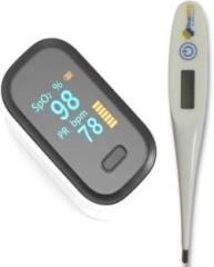 Firstmed Pulse Oximeter with Thermometer Combo Pulse Oximeter