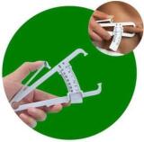 Flytouch New Personal Measure Inch Mm Body Fat Caliper Tape Keep Slim Fitness Fat Clip B Body Fat Analyzer