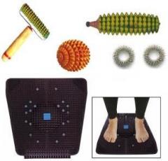 Ghk AC2 Power Mat with Acupressure Kit Combo Massager