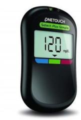 Glomoov | OneTouch Select Plus Simple with 10+50 Strips Glucometer