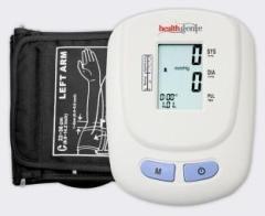 Healthgenie BPM01W Digital Upper Arm Blood Pressure Monitor Fully Automatic | Irregular Heartbeat Detector Batteries Included 2 Year Warranty Bp