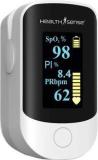 Healthsense Fingertip Pulse Oximeter And SpO2 Blood Oxygen Saturation Monitor With Plethysmograph And PI Four Directional OLED Display Pulse Oximeter