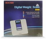 Hicks WS 101 180kg Tempered Glass Digital Weighing Scale with Batteries Weighing Scale