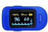 Huge Mart Fingertip Pulse Oximeter IN WHITE & BLUE Color Pulse Oximeter