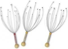 Inditradition Bokoma Hand Held Scalp Head Massager, Set of 3 Bokoma Hand Held Scalp Head Massager, Set of 3 Massager