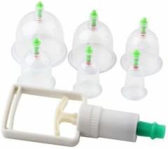 Jemica 53555 HIJAMA Cupping Kit Set 6 Pcs Vacuum Cupping Set Massager