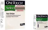 JOHNSON AND JOHNSON One Touch Select Simple, 50 Strips Box With Free 10 Strips Box Glucometer