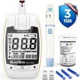 K Life Glucolab Fully Automatic Blood Glucose Check Sugar Testing Machine 100 Strips Glucometer