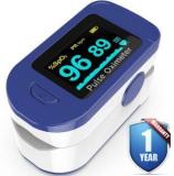 K life Model FTP 103 Fingertip Heartrate Monitor Oxygen Saturation Oxy meter Pulse Rate Check machine Pulse Oximeter