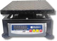 Kilomaxx KM 20, 100kg with EcoSense Technology Double Green Display Kirana Factories Weighing Scale