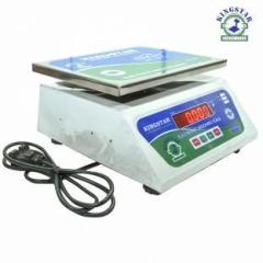 King Star Weight Machine Kitchen Scale Counter Scale Steel Pan Cap.30Kg Acc. 5g Weighing Scale