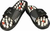 Klick N Shop AX11 Yoga Paduka Sandal For Full Body Relief Spring Acupressure And Magnetic Therapy Accu Paduka Slippers For Full Body Blood Circulation Natural Leg Foot Massager Slippers Massager