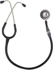 Lifeline GAMMA STH015 Aluminium Chest Piece with Bright Silver Finish Sensitive Diaphragm Stethoscope Black Acoustic Stethoscope