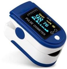 Mangla Traders Pulse oximeter with 4 led color light. oxygen saturation measure Pulse Oximeter