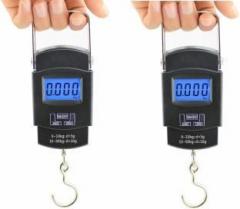 Manogyam Portable Handheld 50 Kg Electronic Led Travel Luggage Weighing Scale Weighing Scale