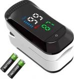 Maxim Heart Rate Monitor Medical Health Monitoring Device With DS 105 Automatic Shutdown Heart Rate Through Finger Pulse Oximeter + OLED Digital Finger Pulse Oximeter Blood Oxygen Monitor With Pulse Rate Monitor Pulse Oximeter