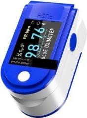 Mcp Healthcare Finger Blue Pulse Oximeter OLED Dual Colour Display Blood Oxygen Saturation Pulse Oximeter