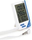 Mcp Healthcare KT 908 Digital In&Out Door Thermo & Hygro Temperature Humidity Meter With Sensor Cable Thermometer