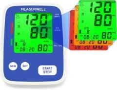 Measurwell MW 024 Digital Blood Pressure Monitor | 3 Colors Indicator Bp Monitor