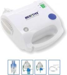 Meditive complete kit with adult and children mask Piston Compressor Nebulizer