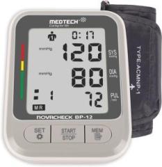 Medtech BP12 Portable BP12 Automatic Blood Pressure Machine with SMART MDD Technology & USBC Port Bp Monitor