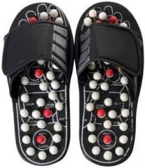 Mezire ACCPDKA09 Acupressure & Magnetic Therapy Accu Paduka Chappal Slippers Full Body Blood Circulation Free size Massager