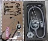 Micro Tone MSI Stethoscope Stainless Steel Chest Piece Spare Diaphragm & Soft Ear Tips Acoustic Stethoscope