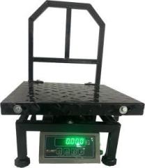 Monet International MONET 200KG MS/IRON ; 14*14 inch/350*350 mm PORTABLE; Upto 40 Hrs Battery Backup Weighing Scale