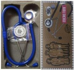 Msi Original Microtone Blue Stethoscope with Black and Green tube with Ear Piece and Diaphragm Acoustic Stethoscope