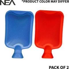 Nea Combo Pack: Non Electric Warm Bag for Pain Relief Multi Color Design Non Electric 4000 ml Hot Water Bag