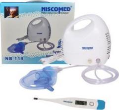 Niscomed Piston Compressor Handy Nebulizer With Flow Adjuster Nebulizer