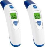 Ozocheck Digital Thermometer | Fever Alarm & Beeper Alert | CE Approved Set Of 2 IRT001 1 Thermometer