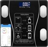 PN AUK Smart Connected Electronic Digital Weighing Scale / BMI Scale, Large LCD Display Weighing Scale