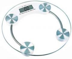 Poblic Personal Health Human Body Weight Machine 180Kg 6mm Round Glass Weighing Scale