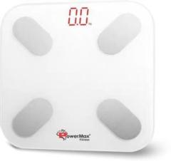 Powermax Fitness BCA 150 Smart Bluetooth Body Fat Scale Weighing Scale