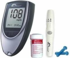 Pyrax BG 03 Gluco One Glucometer Combo, 50 Strips Pulse Oximeter