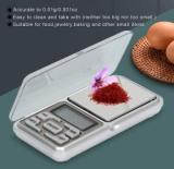 Rcsp Mini Scale with 200g Capacity, 0.01g Precision, Auto Calibration & Tare, LCD Weighing Scale