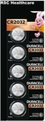 Rsc Healthcare DURACELL CR 2032 COIN CELL For All Glucometer keyfobs, Scales, Glucometer