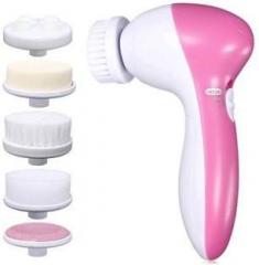 Ruhi 5 in 1 Beauty Care Brush Electric Facial Cleanser Massager 5 in 1 Beauty Care Brush Electric Facial Cleanser Massager