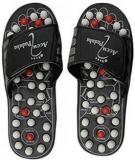 Ruhi ACCPDKA01 ACCU Paduka/Slipper Spring Slipper Acupressure & Magnetic Full Body Massage Foot Care Yoga Paduka Massager