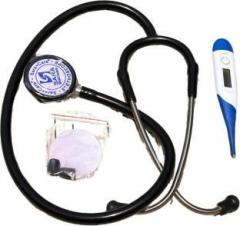 Sara+care Combo of Thermometer Dual Head Stethoscope, Acoustic Stethoscope Combo of Thermometer & Dual Head Stethoscope, Acoustic Stethoscope Thermometer