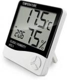 Sellrider TETRAMETER CLOCK HTC Digital Hygrometer Humidity Meter With Clock 1 Thermometer