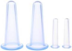 Shafire Silica Gel Vacuum Cupping Cups Massage Set Silica Gel Vacuum Cupping Cups Massage Set Massager