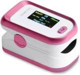 Smart Pink & White Color Fingertip Pulse Oximeter With LED Display For Adults Pulse Oximeter