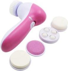 Srs Beauty Massager Brush Set 5 in 1 Electric Body Face Wash Machine Facial Pore Cleaner Massager